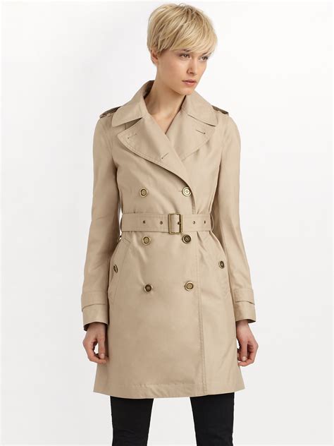 burberry brit coat women's